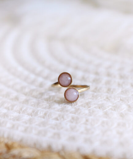 Bague Au fil de soi - Rose Dorée